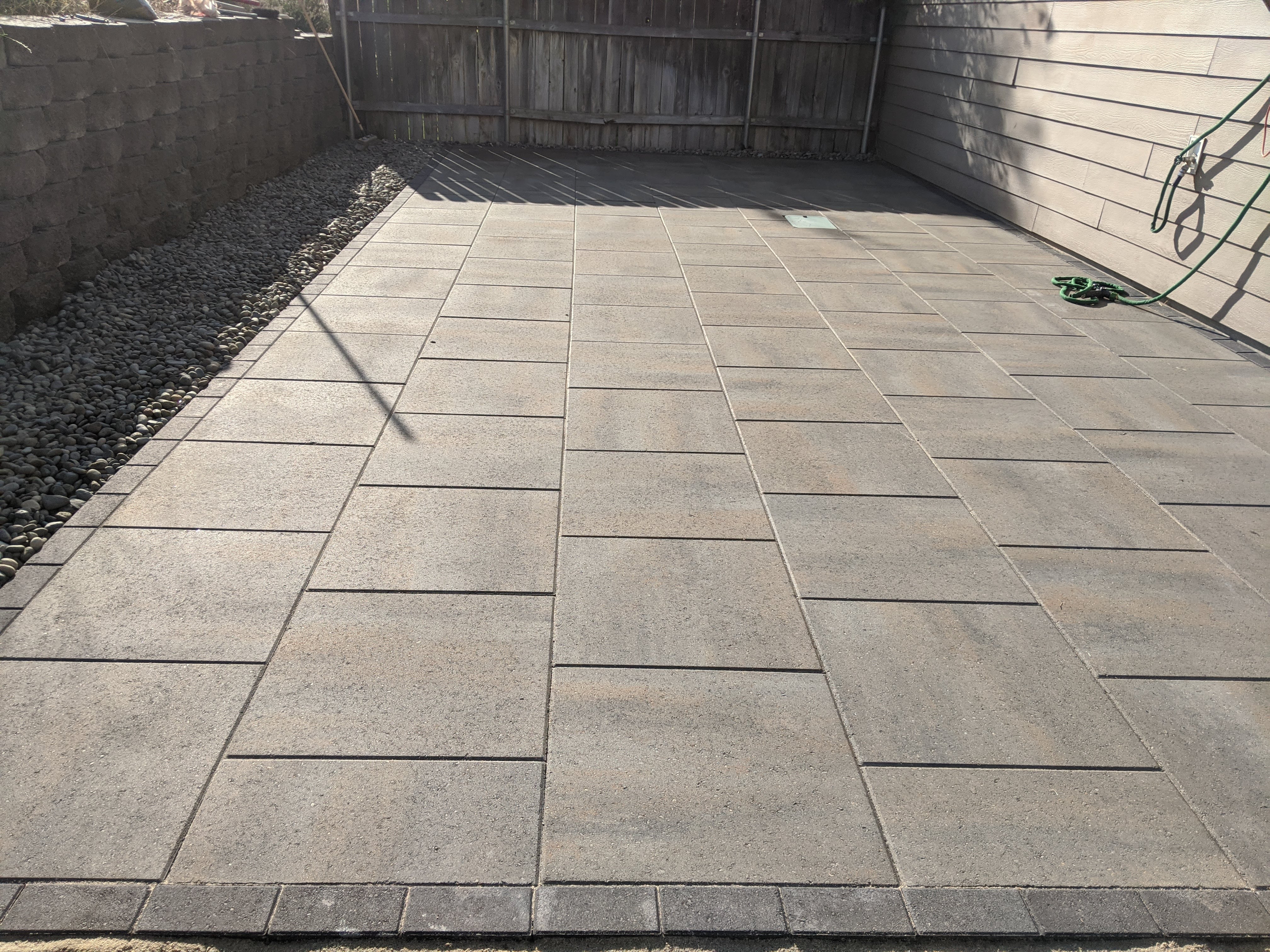 Slab Paver Patio